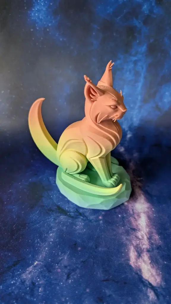 Miniature lynx - groot formaat